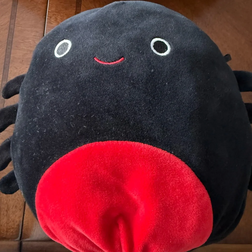 Squishmallows 2018 Halloween Squad 8-inch Bella The‎ Spider Black Kellytoys EUC